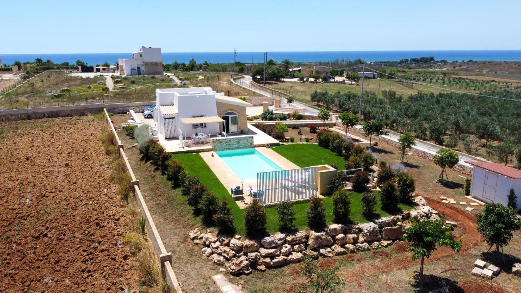 Villa Brezza Dello Ionio Marina Di Pescoluse Exterior photo